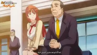 خيال هنتاي عربي: الفحل أشيب والفتاة المراهقة العاهرة