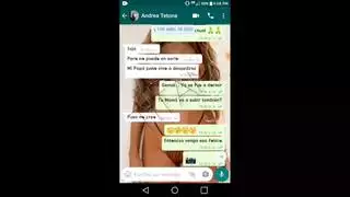 محادثة عاهرا ع الواتس اب
