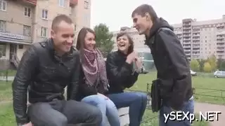 مراهقة تُضرب بقوة وتُنقع بالمني