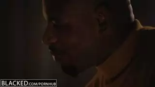 lanas initial ride on a massive black penis