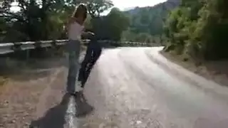 شاب شاب روسي الروسي يركب الديك