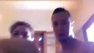 مغربية مع صديقها في الغابة