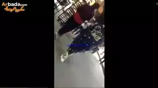 محجبة فى البحر