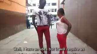 زنجي أفريقي بنت بيضاء