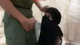 فيتش النقاب إكس إكس إكس: مص ساخن يؤدي لتلطيخ شهواني للشفتين